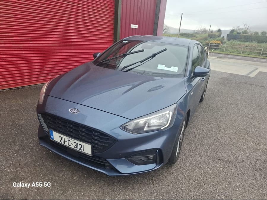 2021 Ford Focus, blue